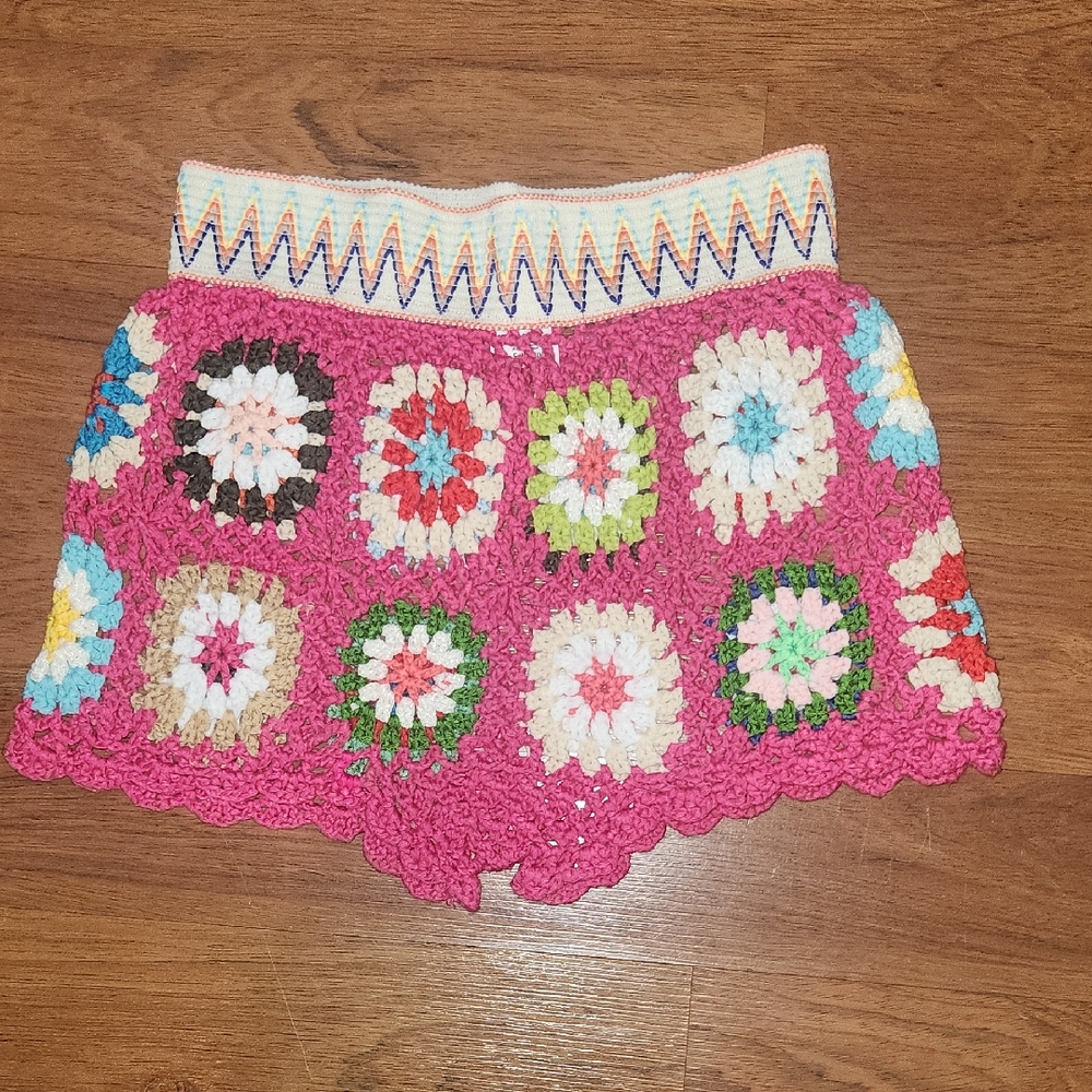 Crochet Shorts Never Worn
